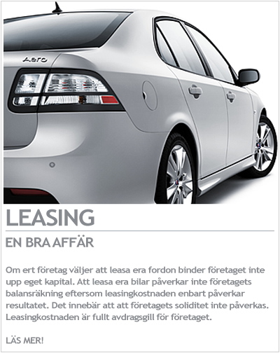 Leasing - En bra affär